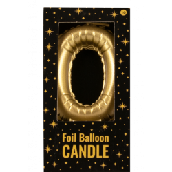 Foil balloon candle 0