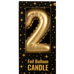 Foil balloon candle 2 