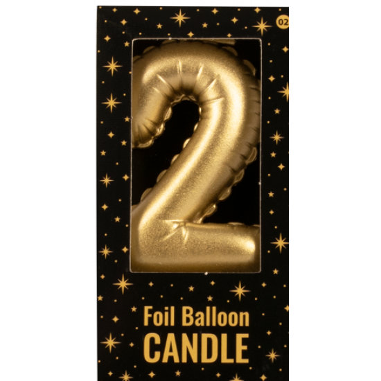 Foil balloon candle 2 