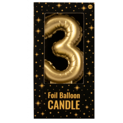 Foil balloon candle 3