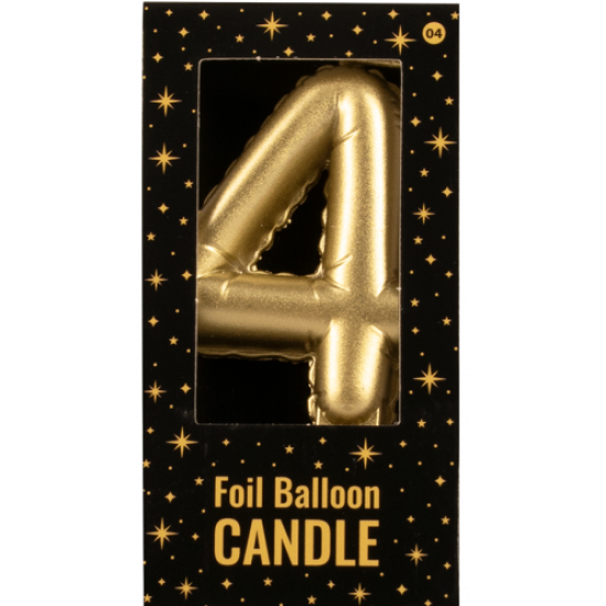 Foil balloon candle 4