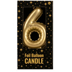 Foil balloon candle 6
