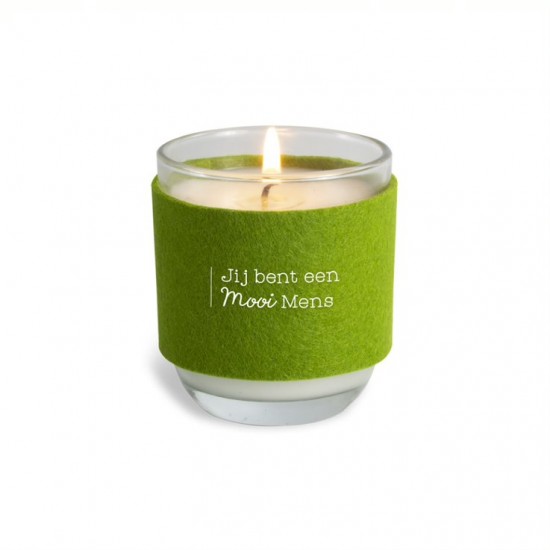 Cosy candle mooi mens