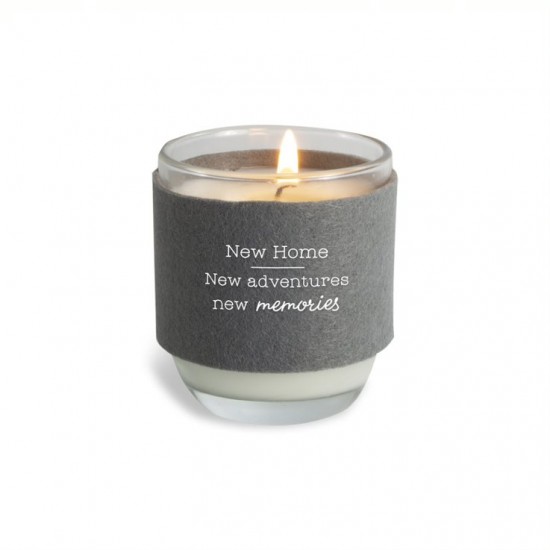 Cosy candle new home