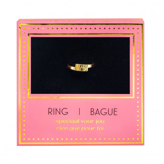 Ring Never give up