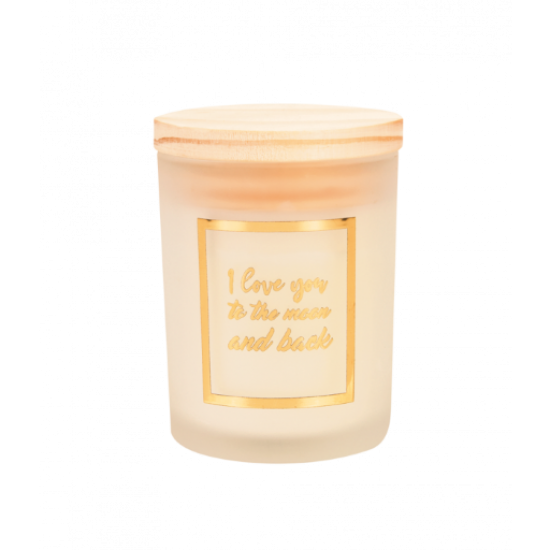Scented candle to the moon