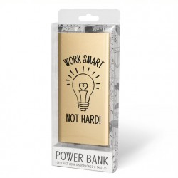 Powerbank work smart not hard