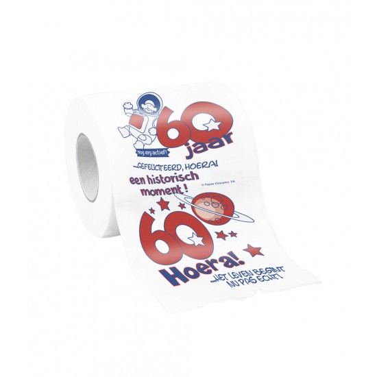Toiletpapier 60 jaar